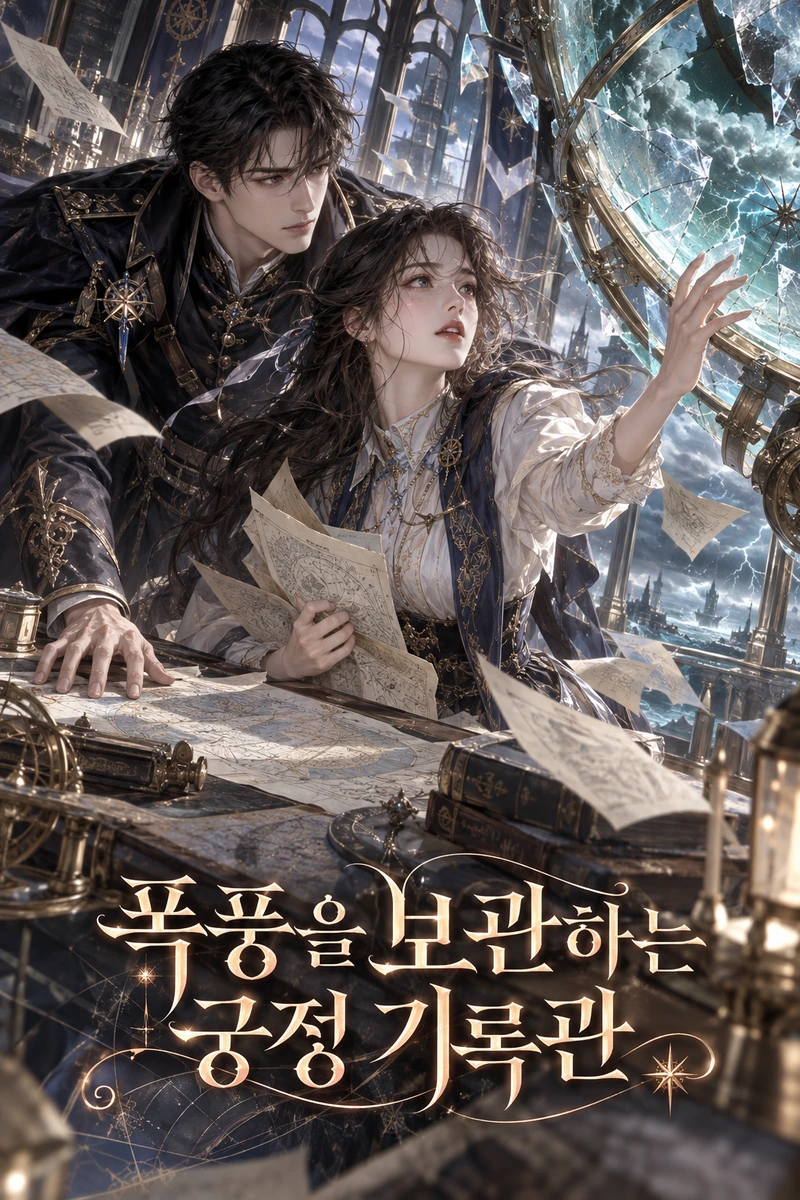 폭풍을 보관하는 궁정 기록관 표지