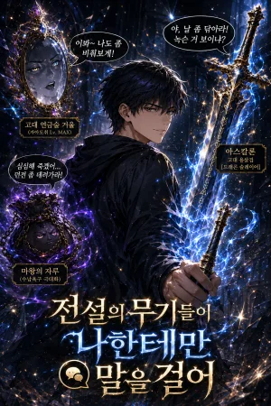 전설의 무기들이 나한테만 말을 걸어 표지