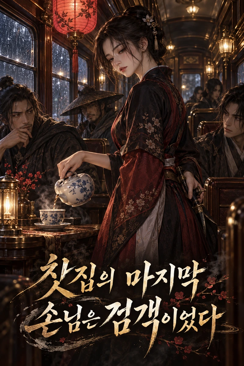찻집의 마지막 손님은 검객이었다 표지