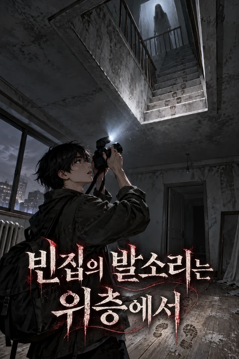 빈집의 발소리는 위층에서 표지