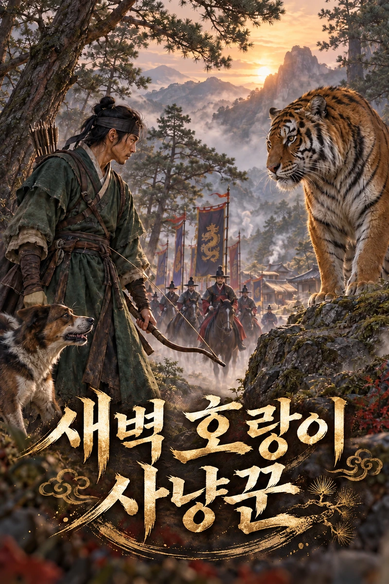 새벽 호랑이 사냥꾼 표지