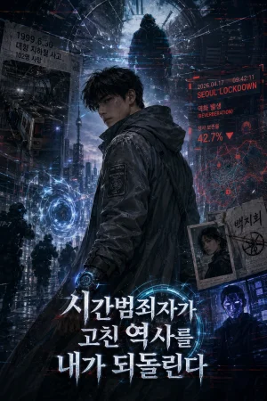 시간범죄자가 고친 역사를 내가 되돌린다 표지