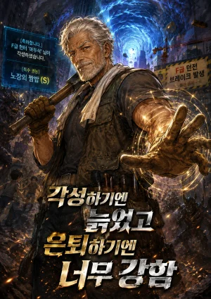 각성하기엔 늙었고 은퇴하기엔 너무 강함 표지