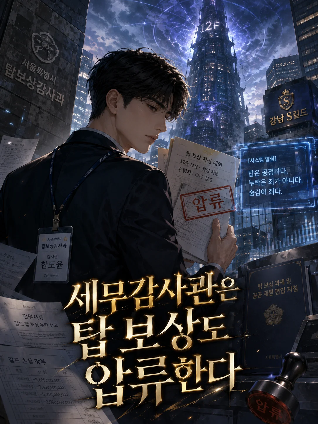 세무감사관은 탑 보상도 압류한다 표지