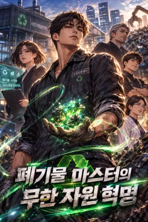 폐기물 마스터의 무한 자원 혁명 표지