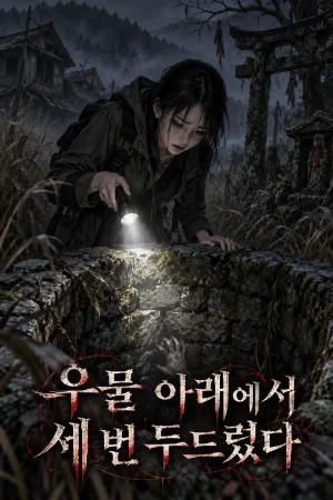 우물 아래에서 세 번 두드렸다 표지