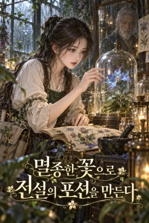멸종한 꽃으로 전설의 포션을 만든다 표지