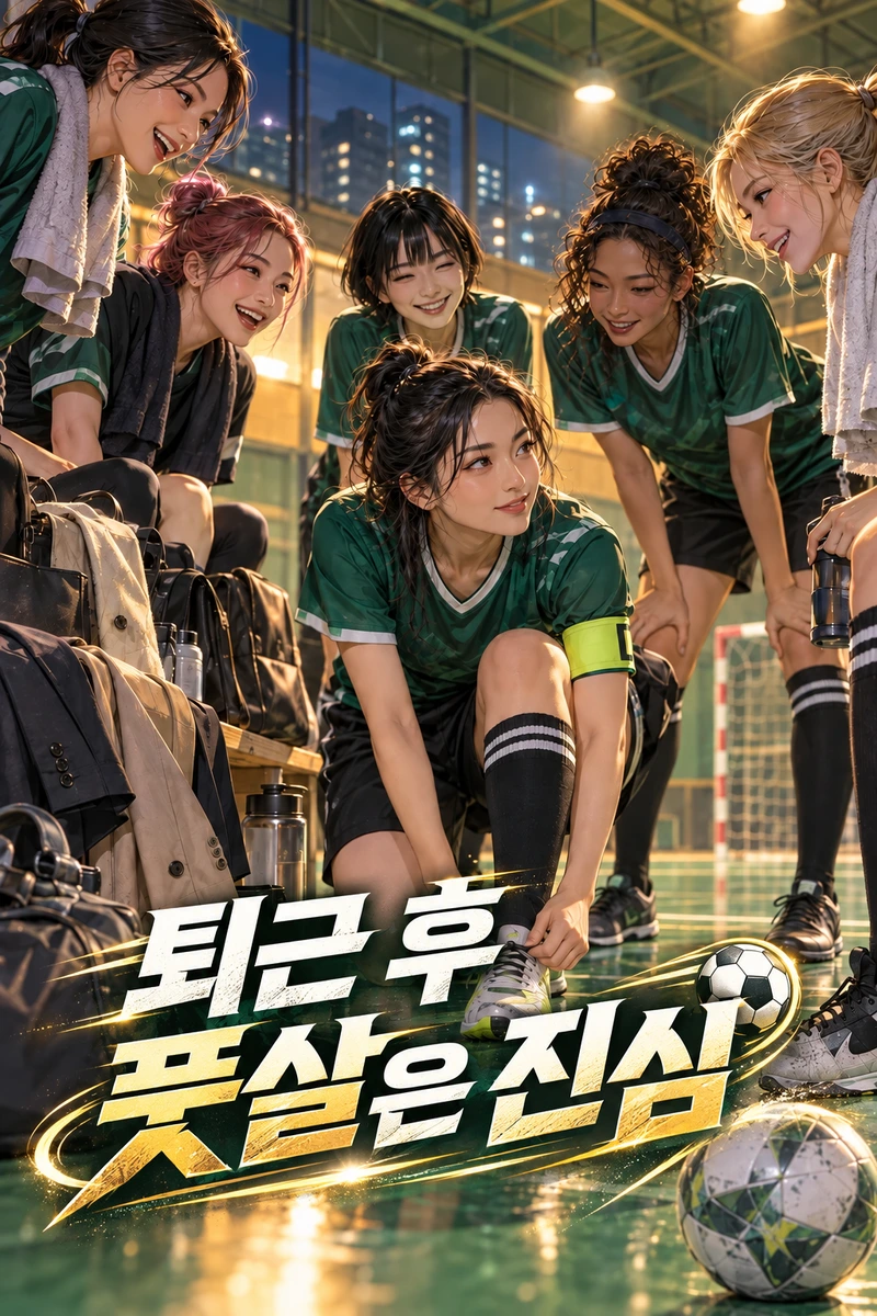 퇴근 후 풋살은 진심 표지