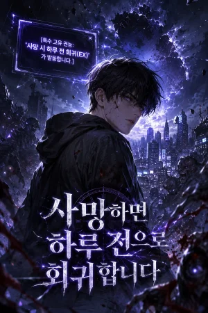 사망하면 하루 전으로 회귀합니다 표지